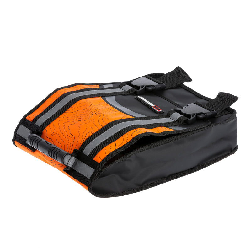 ARB Compact Recovery Bag Orange and Black Topographic Styling PVC Material Dual Internal Pockets ARB503A ARB503A Photo - Primary