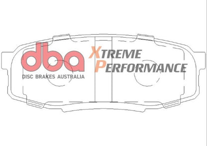 DBA 2015 Toyota Tundra XP650 Rear Brake Pads DB1857XP DB1857XP Photo - out of package