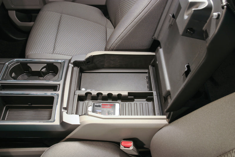 Tuffy Products Tuffy Console Safe W/ Combo Lock For Ford Fseries Flow Thru Console 317-01-A 317-01-A Photo - Mounted