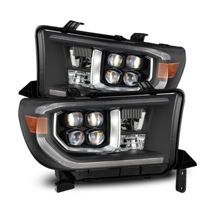 AlphaRex 07-13 Toyota Tundra / 08-17 Sequoia NOVA LED Proj HL Black w/Actv Light Seq. Sig + DRL 880818 880818 Photo - Primary