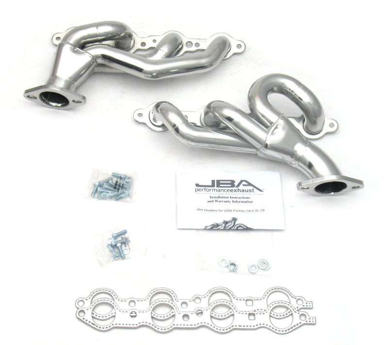 JBA 08-09 Pontiac G8 6.0/6.2L LS 1-3/4in Primary Silver Ctd Cat4Ward Header 1811SJS 1811SJS Photo - Primary