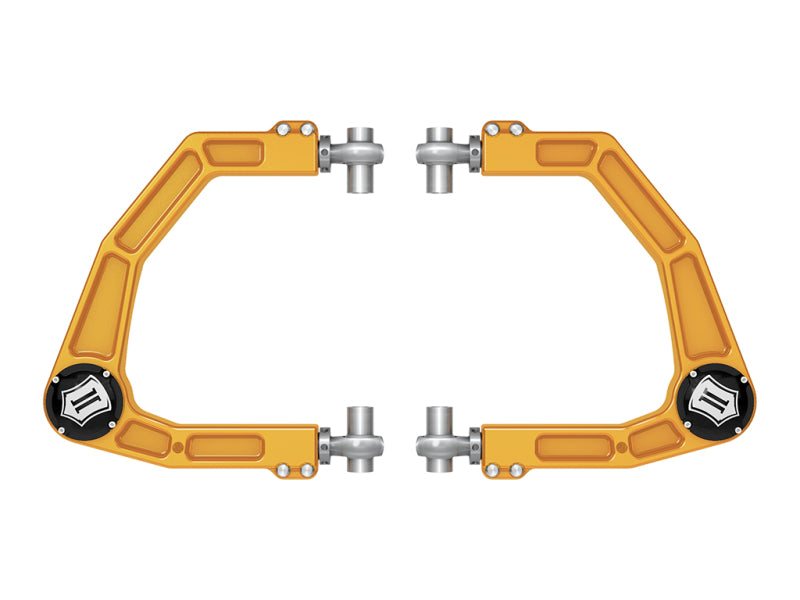 ICON 2024 Toyota Tacoma Billet Upper Control Arm w/ Delta Joint Pro - Gold Anodized 58552GDJ 58552GDJ Photo - Primary