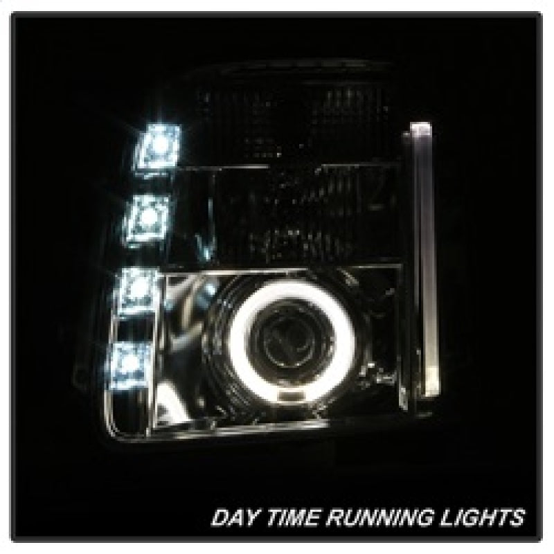 Spyder GMC Yukon 07-14/GMC Yukon XL 07-14 Projector Headlights LED Halo LED Chrome PRO-YD-GY07-HL-C 5029324 5029324 Photo - Unmounted