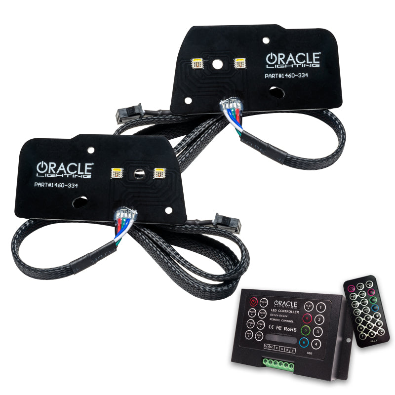 ORACLE Lighting Oracle 21-22 Ford F-150 ColorSHIFT RGB+W Headlight DRL Upgrade Kit w/ 2.0 Controller 1460-333 1460-333 Photo - Primary