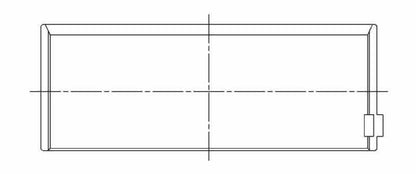 ACL Chry. Prod. V8 318-340-360 Race Series Engine Connecting Rod Bearing Set 1B481H-01 1B481H-01 Technical Drawing