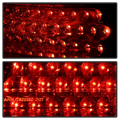 SPYDER Xtune Mercedes Benz W210 E-Class 96-02 LED Tail Lights Red Smoke ALT-CL-MBW210-LED-RSM 5020659 5020659 Photo - Unmounted