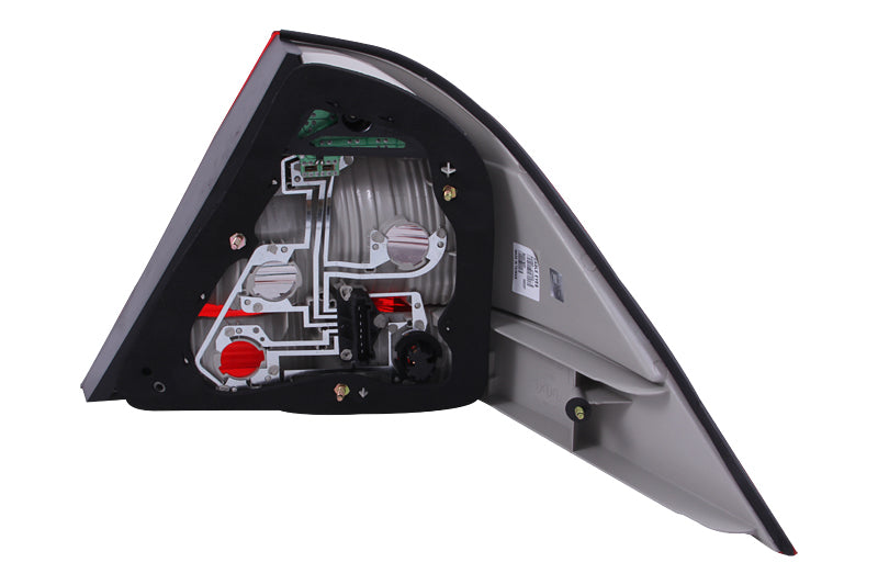 Anzo 2000-2005 Mercedes Benz S Class W220 LED Taillights Red/Clear 321055 Photo - Unmounted