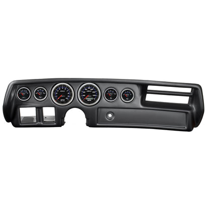 Autometer Cobalt 70-72 Chevelle/ El Camino/ Malibu Dash Kit 6pc Tach/ MPH/ Fuel/ Oil/ WTMP/ Volt 7026-CB 7026-CB Photo - Primary