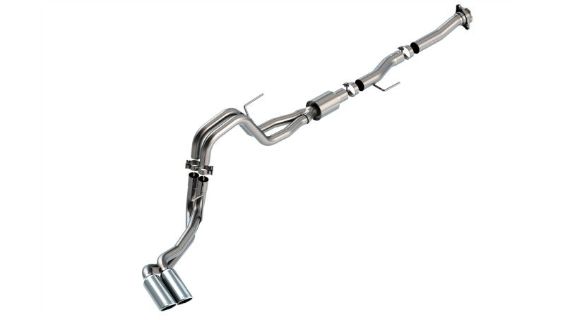 Borla F-150 2021 5.0L 2dr RC SB (122.8 WB) XL/XLT 3/2.25 DSE Cat-Back ATAK Chrome Tips 140877 140877 User 1