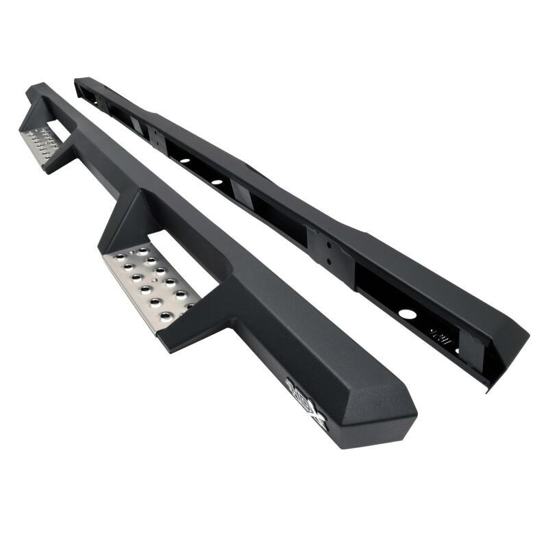 Westin 2024 Toyota Tacoma Double Cab HDX Stainless Drop Nerf Step Bars - Textured Black 56-127852 56-127852 Photo - Unmounted