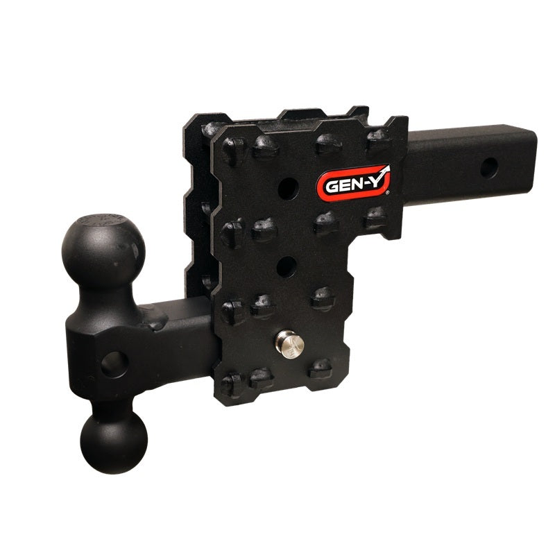 GEN-Y Hitch Gen-Y Phantom-X 2in Solid Shank 4.5in Drop 1K TW 10K Hitch w/GH-031 Dual-Ball Mount GH-2613X GH-2613X User 1