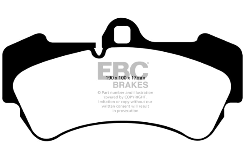 EBC Disc Brake Pad Set UD1007 Photo - Primary