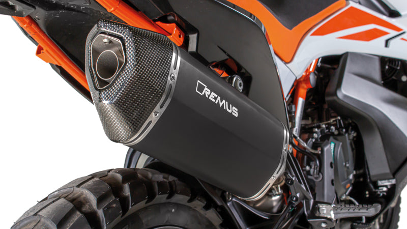 Remus 2019 KTM 790 Adventure R Mod Black Hawk Black Slip On 64783 655219 64783 655219 User 1