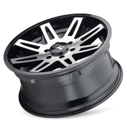 ION Wheels ION Type 142 17x9 / 6x139.7 BP / -12mm Offset / 106mm Hub Black/Machined Wheel 142-7983B 142-7983B Photo - Primary