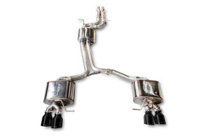 AWE Tuning Audi 8R SQ5 Touring Edition Exhaust - Quad Outlet Diamond Black Tips 3015-43056 3015-43056 Photo - Primary