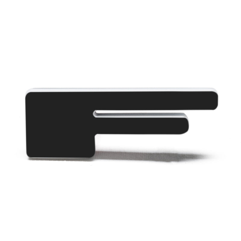 ORACLE Lighting Universal Illuminated LED Letter Badges - Matte Black Surface Finish - F 3141-F-005 3141-F-005 User 1