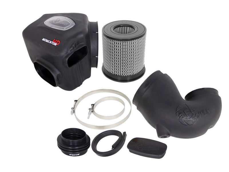 aFe  POWER Diesel Elite Momentum HD Pro DRY S Cold Air Intake System 51-72001 Photo - Unmounted