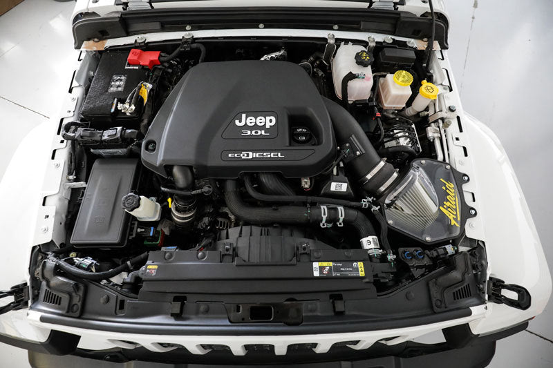 Airaid 20-21 Jeep Wrangler V6-3.0L DSL Performance Air Intake System - Hardware Included 314-294 314-294 Photo - Mounted