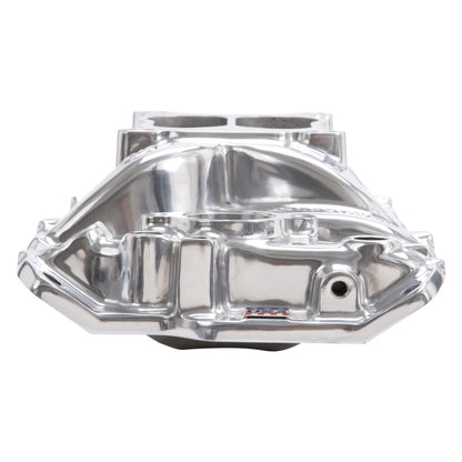Edelbrock Sbc Perf Air Gap Manifold Polished 26011 Photo - out of package