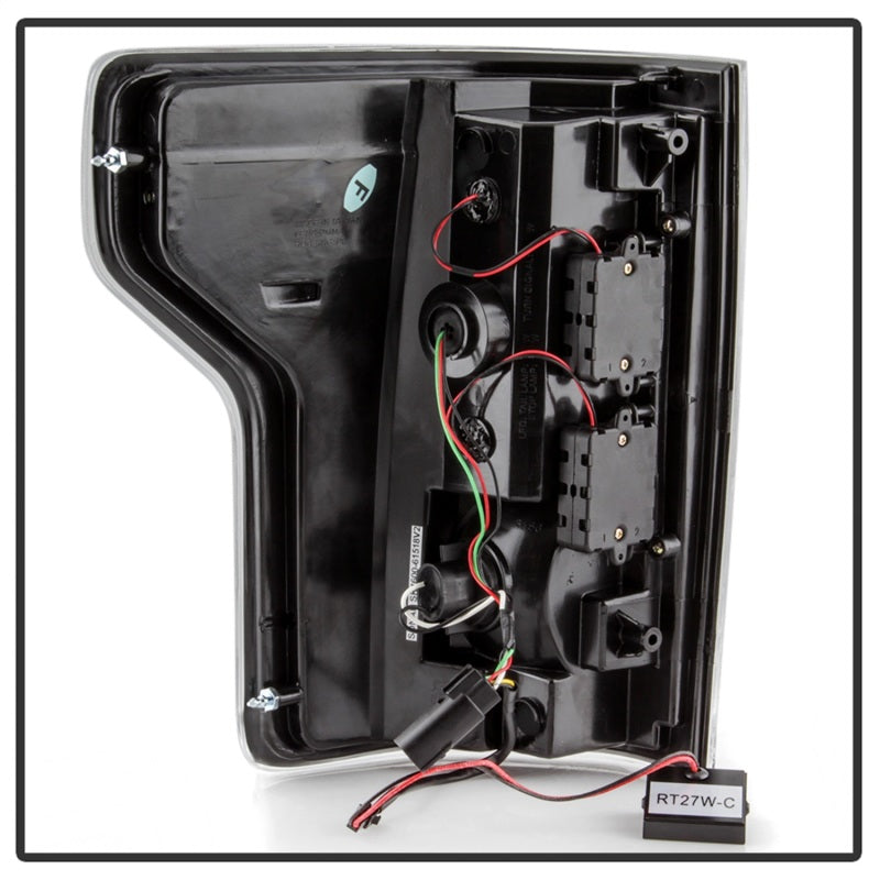 Spyder 18-19 Ford F-150 (w/Blind Spot Sensor) LED Tail Lights - Black (ALT-YD-FF15018-LED-BK) 5085689 5085689 Photo - Unmounted