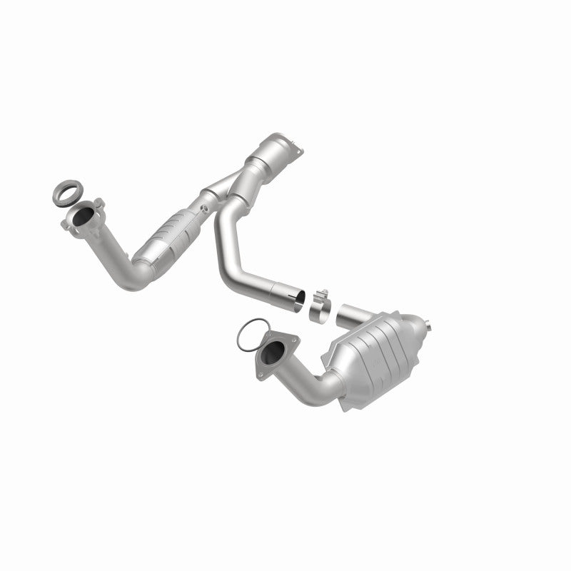MagnaFlow HM Grade Federal / EPA Compliant Direct-Fit Catalytic Converter 93496 360 Degree Image Set