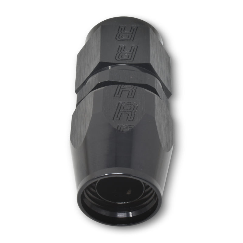 Russell Performance -6 AN Black Straight Full Flow Hose End 610025 610025 Photo - out of package