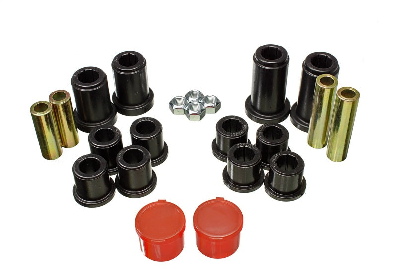 Energy Suspension 07-13 Chevrolet Silverado 1500 4WD Front Control Arm Bushing Set - Black 3.3199G 3.3199G Photo - Primary