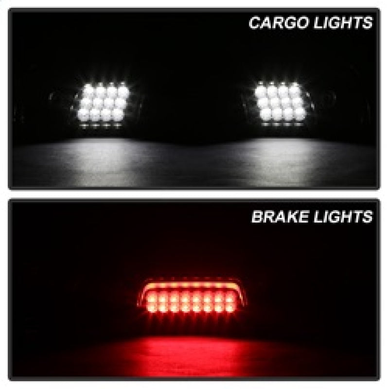 SPYDER xTune 14-16 Chevrolet Silverado 1500 LED 3rd Brake Light - Black (BKL-CSIL14-LED-BK) 9037504 9037504 Photo - Unmounted