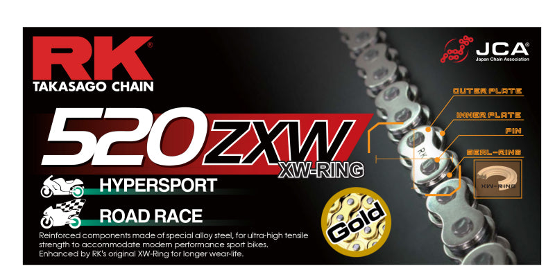 RK Chain 520ZXW-150 - Gold GG520ZXW-150 GG520ZXW-150 User 1