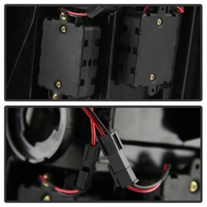 Spyder 09-16 Dodge Ram 1500 Light Bar LED Tail Lights - Black ALT-YD-DRAM09V2-LED-BK 5084026 5084026 Photo - Unmounted
