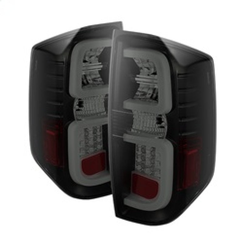 Spyder Toyota Tundra 2014-2016 Light Bar LED Tail Lights Black Smoke ALT-YD-TTU14-LED-BSM 5080202 5080202 Photo - Primary