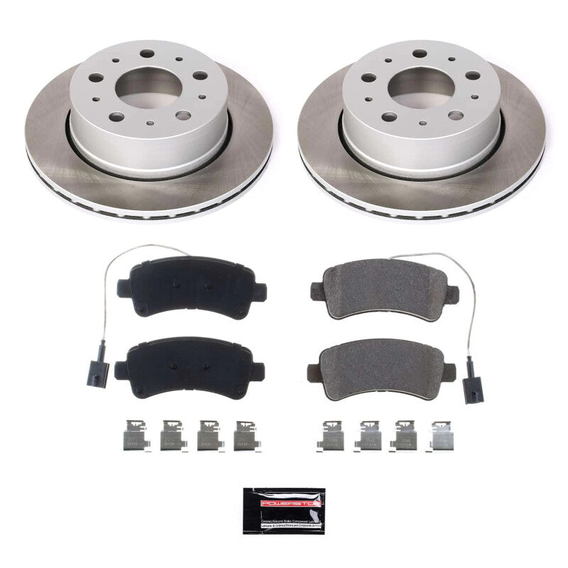 PowerStop Power Stop 16-21 Ram ProMaster 3500 Rear Semi-Coated Rotor Kit SC7314 SC7314 Photo - Primary