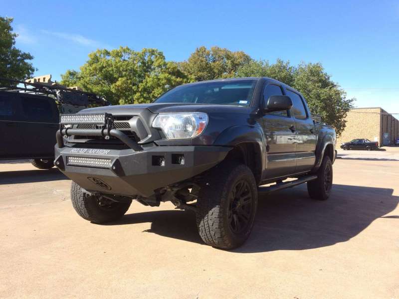 Road Armor 12-15 Toyota Tacoma Stealth Front Bumper w/Pre-Runner Guard - Tex Blk 905R4B-NW 905R4B-NW Photo - Primary