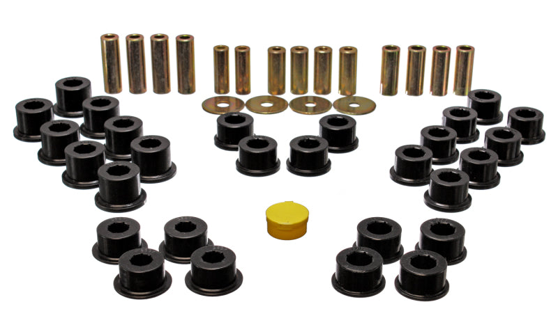 Energy Suspension Control Arm Bushing Set Black Mazda Miata All 1990-1997 11.3106G Photo - Primary