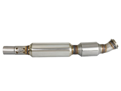 aFe Power Direct Fit 409 SS Catalytic Converter 14-18 Mini Cooper S 2.0T 47-46305 47-46305 Photo - Unmounted