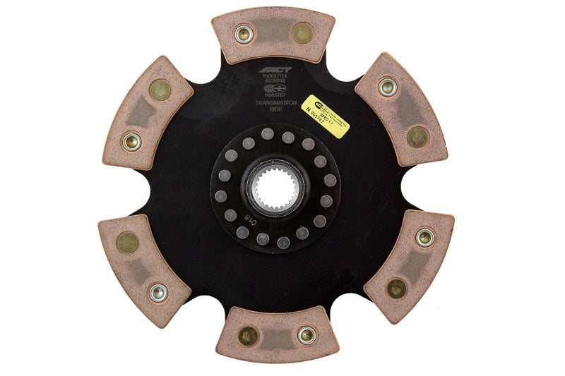 ACT 6-Puck Solid Hub Race Disc Saab 9-2X AERO H4 05-05 6228018 Photo - Primary