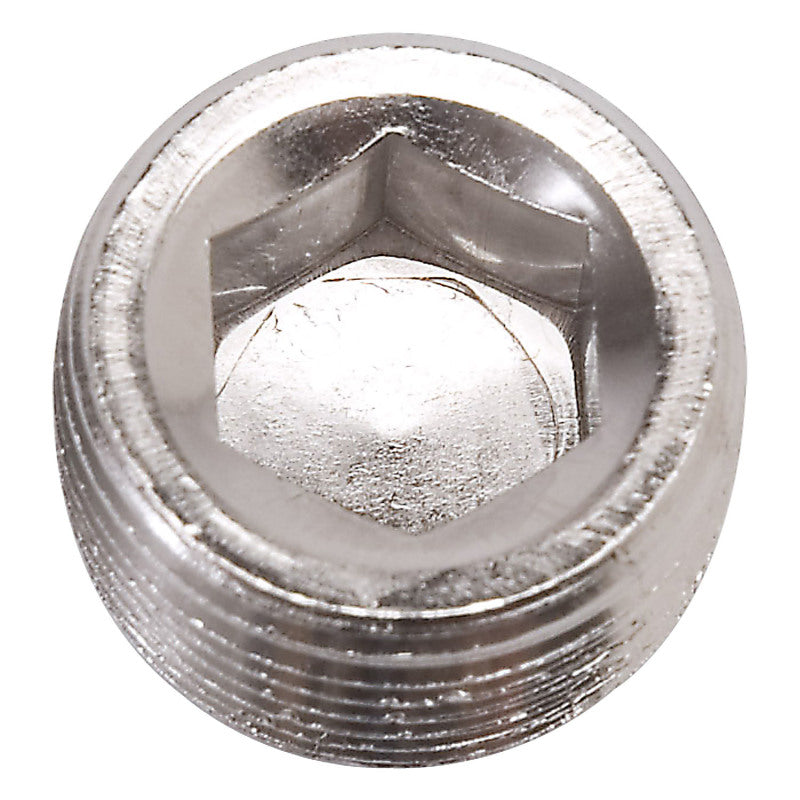Russell 1/2" Aluminum Allen Socket Pipe Plugs (Endura Finish) 662061 Photo - Primary