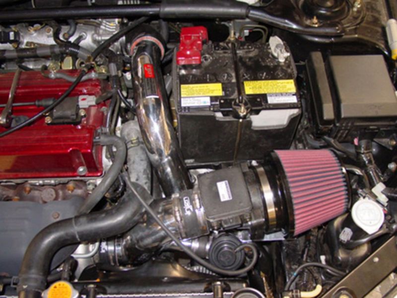 Injen Intake System w/ Intercooler Piping - Mitsubishi Lancer Evolution SP1898BLK Photo - Mounted