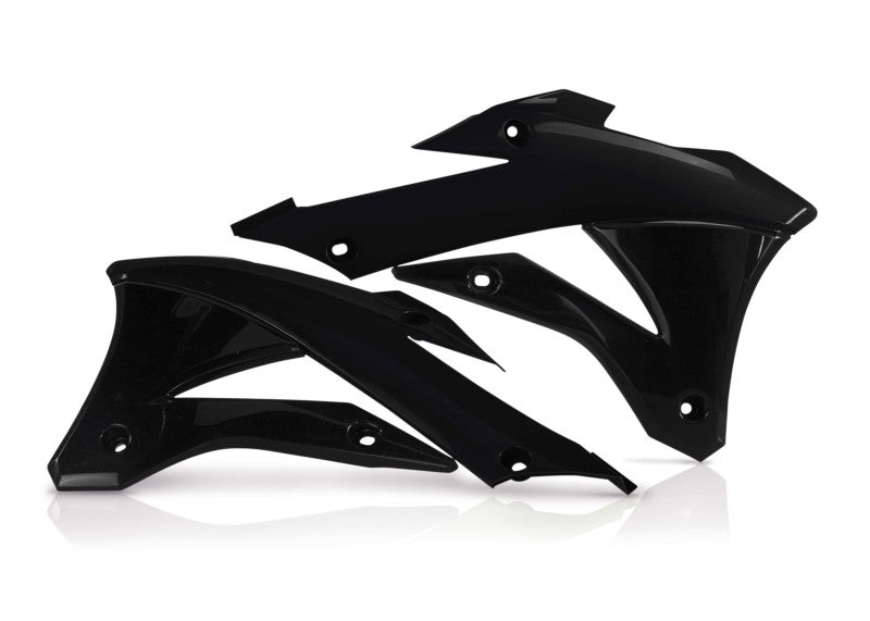 Acerbis 14-21 Kawasaki KX85/100 Radiator Shroud - Black 2374070001 2374070001 Photo - Primary