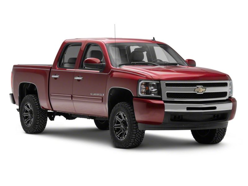 Raxiom 07-13 Chevrolet Silverado 1500 Axial Headlights w/ SEQL LED Bar- Blk Housing (Clear Lens) S138004 S138004 Photo - Close Up