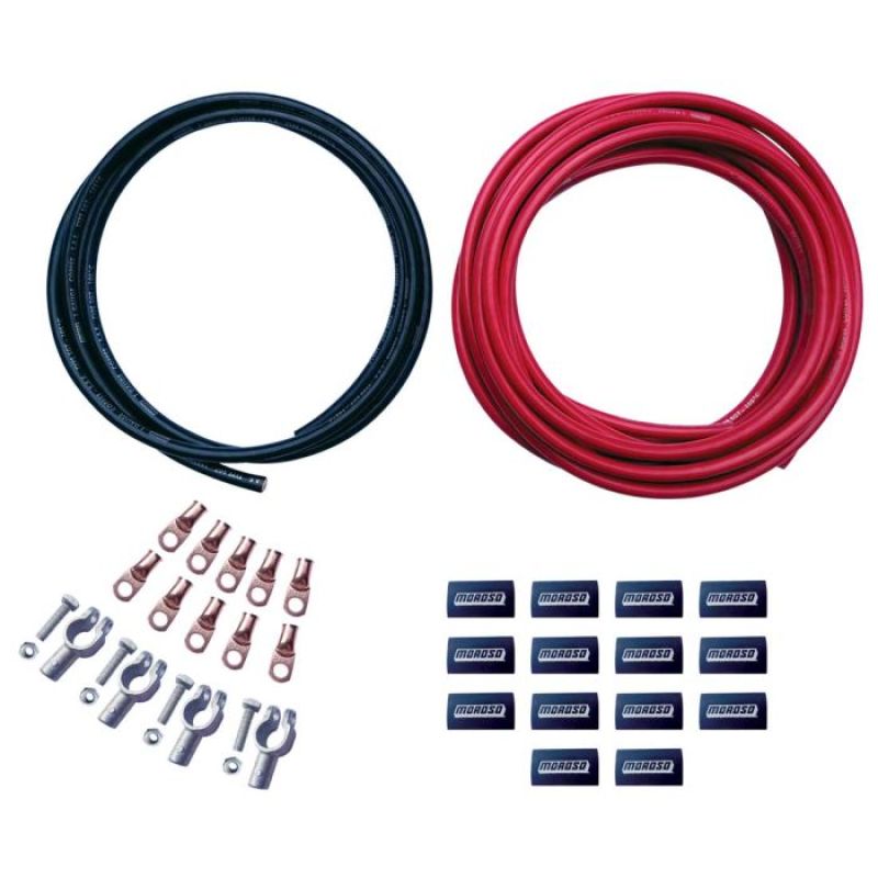 Moroso Remote Dual Batteries Crimp On Terminals Battery Cable Kit 74056 74056 User 1