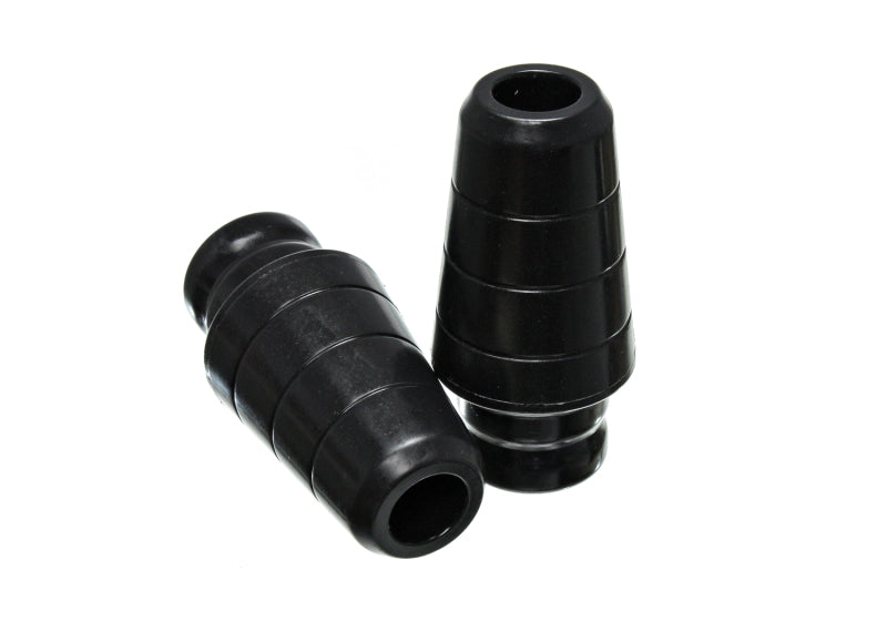 Energy Suspension 1997-06 Jeep TJ Wrangler Bump Stop Set - Ft W/1 3/4" Lift Black 2.9102G Photo - Primary