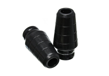 Energy Suspension 1997-06 Jeep TJ Wrangler Bump Stop Set - Ft W/1 3/4" Lift Black 2.9102G Photo - Primary