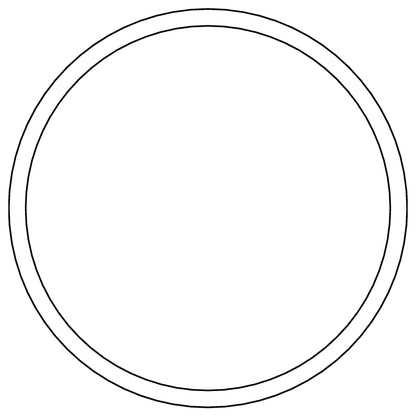 Cometic Gasket Cometic Holley Airhorn .020in Fiber Carburetor Gasket C15108 C15108 Photo - Primary
