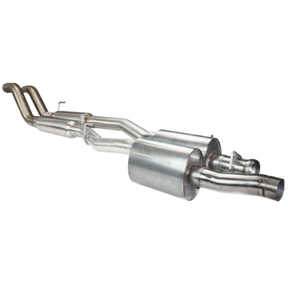 Kooks 17-19 Ford F150 Raptor EcoBoost 3in Dual Cat-Back Exhaust (2 Muff/2 Resonators) Use OEM Pipes 13624100 13624100 Photo - Unmounted