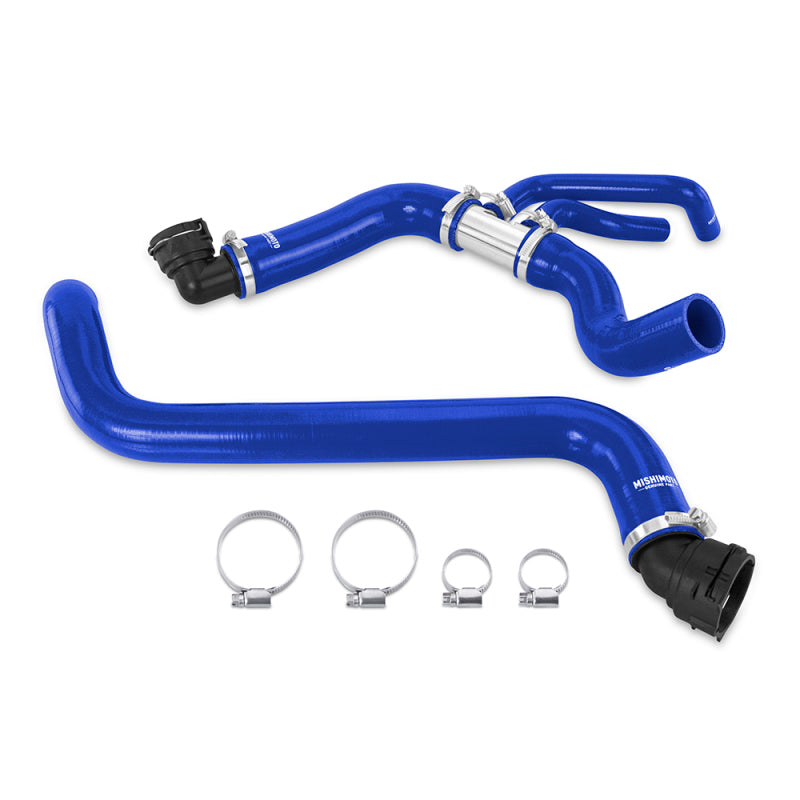 Mishimoto 18+ Ford F-150 5.0L V8 Silicone Radiator Hose Kit - Blue MMHOSE-F50-18BL MMHOSE-F50-18BL Photo - Primary