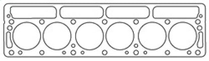Cometic Head Gasket Bore: 76mm Material: Copper Thickness: .063in C4154-063 Photo - Primary