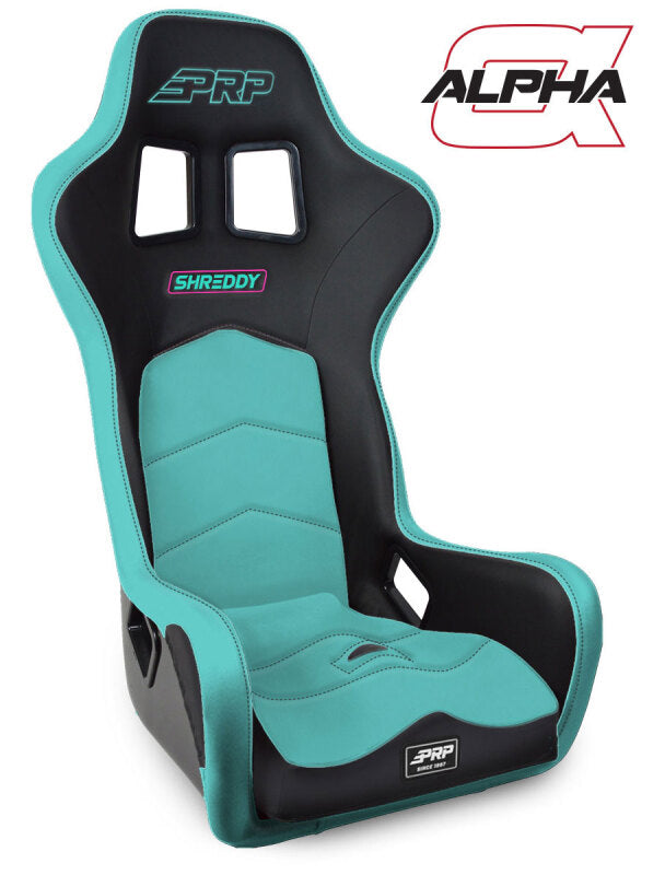 PRP Seats PRP Shreddy Alpha Composite Seat- Teal / Black SHRDYA3901-03 SHRDYA3901-03 User 1