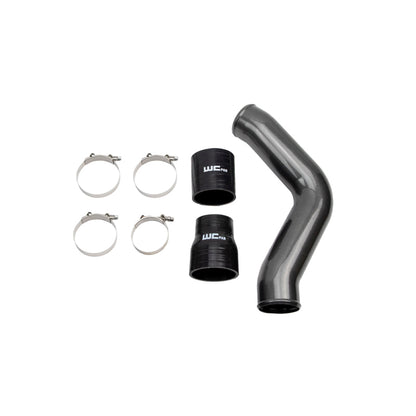 Wehrli 13-18 Cummins 6.7L Driver Side 3.5 in. Intercooler Pipe - Gloss Black WCF100434-GB WCF100434-GB User 1