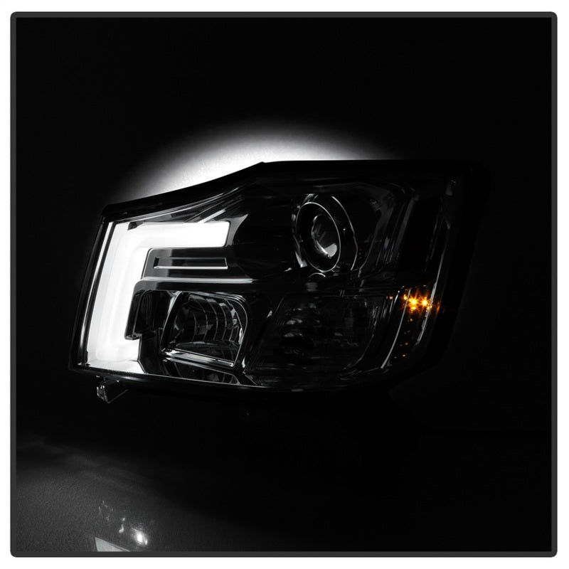 Spyder 04-15 Nissan Titan / 04-07 Nissan Armada V2 Projector Headlights - Chrome PRO-YD-NTI04-DRL-C 5085498 5085498 Photo - Unmounted